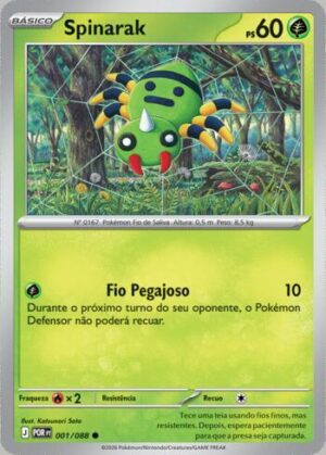 Spinarak 001/88 &ndash; Equil&iacute;brio Perfeito
