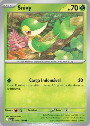 Snivy 004/88 &ndash; Equil&iacute;brio Perfeito
