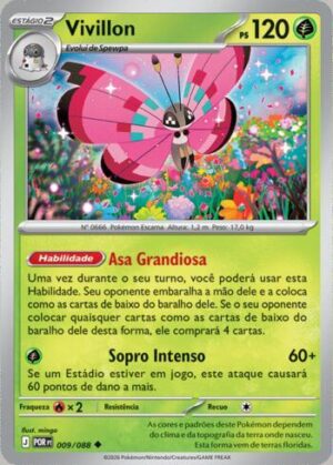 Vivillon 009/88 &ndash; Equil&iacute;brio Perfeito