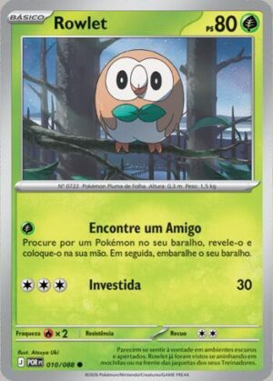 Rowlet 010/88 &ndash; Equil&iacute;brio Perfeito