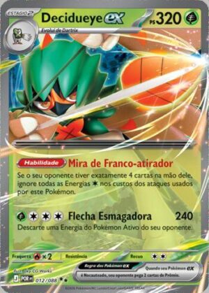Decidueye ex 012/124 &ndash; Equil&iacute;brio Perfeito