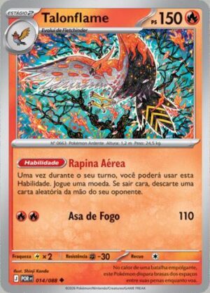 Talonflame 014/88 &ndash; Equil&iacute;brio Perfeito