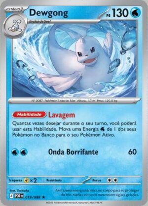 Dewgong 019/124 &ndash; Equil&iacute;brio Perfeito