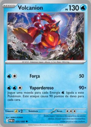 Volcanion 025/88 &ndash; Equil&iacute;brio Perfeito